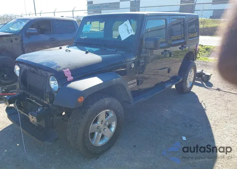 2014 Jeep Wrangler Unlimited Sport from USA, damaged, VIN 1C4HJWDG4EL159216